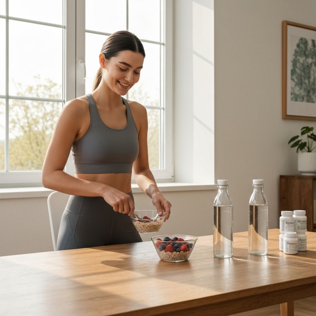 Daily wellness routine